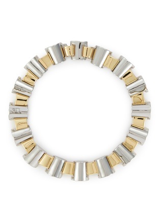 Main View - Click To Enlarge - DEMARSON - Lou 12K Gold Sliver Plated Necklace