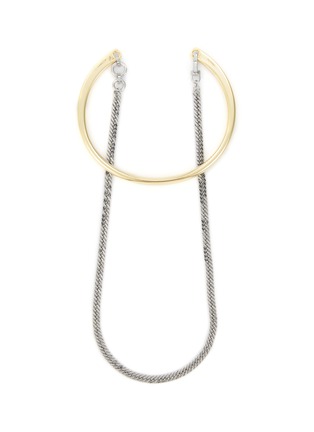 Main View - Click To Enlarge - DEMARSON - Suzanne 12K Gold Metal Wrap Necklace