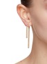 Figure View - Click To Enlarge - DEMARSON - Celeste Faux Pearl Crystal Pave Earrings