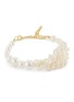 Main View - Click To Enlarge - COMPLETEDWORKS - Freshwater Pearl 18ct Gold Plated Vermeil Bracelet