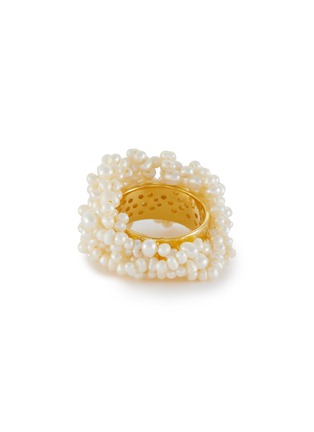Figure View - Click To Enlarge - COMPLETEDWORKS - Freshwater Pearl 18ct Gold Plated Vermeil Rings