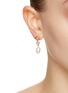 Figure View - Click To Enlarge - COMPLETEDWORKS - Freshwater Pearl Cubic Zirconia 18ct Gold Plated Vermeil Earrings