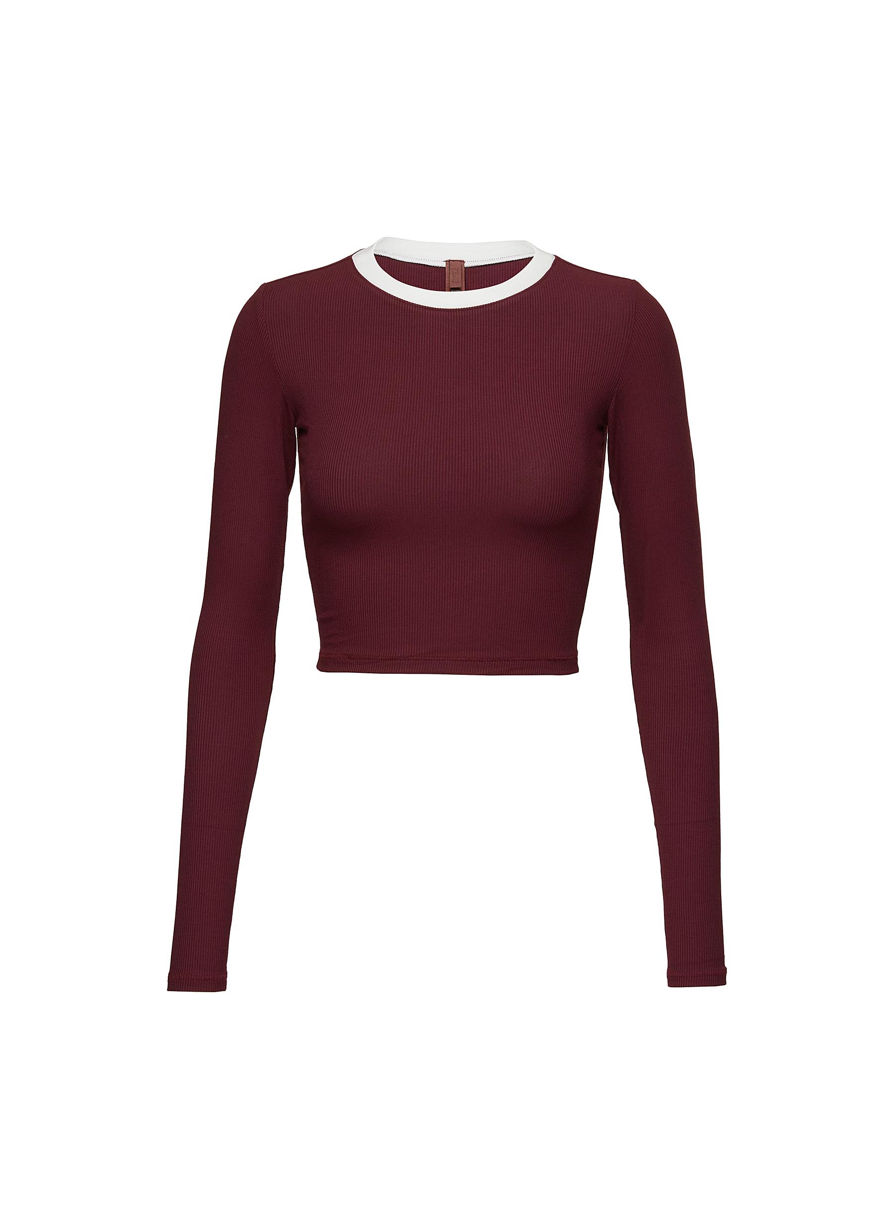 SKIMS | Soft Lounge Long Sleeve Crop Top | Women | Lane Crawford - Shop  Designer Brands Online