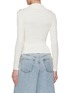 Back View - Click To Enlarge - SELF-PORTRAIT - Faux Pearl Embellished Knit Top