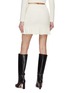 Back View - Click To Enlarge - SELF-PORTRAIT - Contrast Textured Knit Mini Skirt