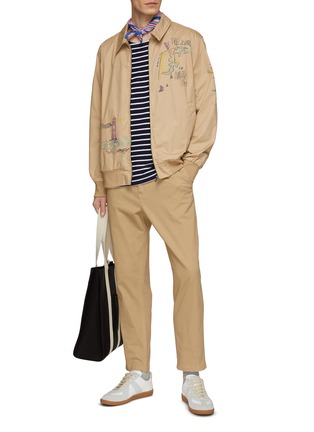 Figure View - Click To Enlarge - SCOTCH & SODA - Drift Garment-Dyed Stretch Chino