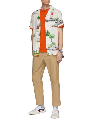 Figure View - Click To Enlarge - SCOTCH & SODA - All Over Printed Short Sleeve Shirt