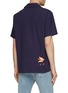 Back View - Click To Enlarge - SCOTCH & SODA - Embroidery Artwork Short Sleeve Shirt