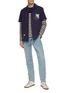 Figure View - Click To Enlarge - SCOTCH & SODA - Embroidery Artwork Short Sleeve Shirt