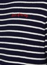  - SCOTCH & SODA - Detachable Silk Scarf Striped Crewneck Shirt