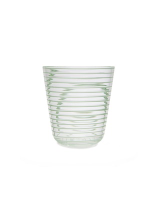 Main View - Click To Enlarge - NASONMORETTI - Twist Wine Glass — Green