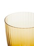 Detail View - Click To Enlarge - NASONMORETTI - Idra Striped Water Glass — Amber