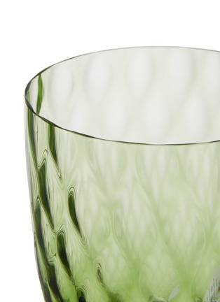 Detail View - Click To Enlarge - NASON MORETTI - Idra Optic Water Glass — Soraya Green
