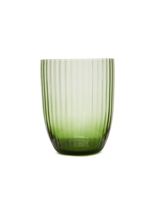 Main View - Click To Enlarge - NASON MORETTI - Idra Striped Water Glass — Soraya Green
