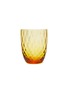 Main View - Click To Enlarge - NASON MORETTI - Idra Optic Twisted Water Glass — Amber