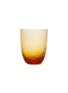 Main View - Click To Enlarge - NASON MORETTI - Idra Optic Twisted Striped Water Glass — Amber