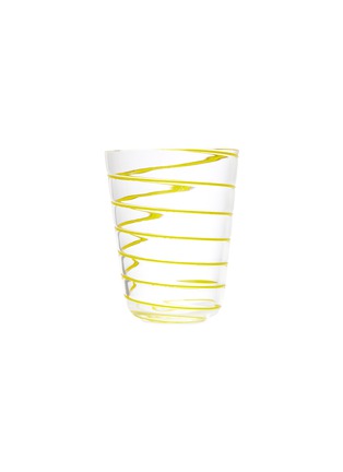 Main View - Click To Enlarge - NASON MORETTI - Twist Water Glass — Yellow