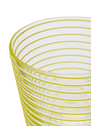 Detail View - Click To Enlarge - NASONMORETTI - Twist Wine Glass — Yellow