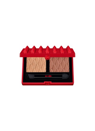 Main View - Click To Enlarge - CHRISTIAN LOUBOUTIN - Abracadabra Le Duo Eyeshadow — Hot Nudes Chick