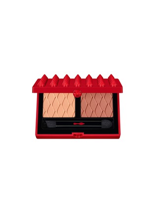 Main View - Click To Enlarge - CHRISTIAN LOUBOUTIN - Abracadabra Le Duo Eyeshadow — Cool Nudes Chick