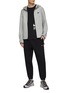 Figure View - Click To Enlarge - NIKE - Logo Embroidered Fleece Sweatpants
