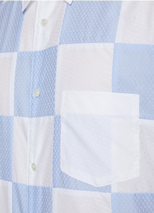  - COMME DES GARÇONS SHIRT - Large Chequered Cotton Shirt