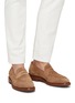 Figure View - Click To Enlarge - BRUNELLO CUCINELLI - Suede Loafers