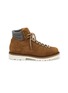 Main View - Click To Enlarge - BRUNELLO CUCINELLI - Lace Up Suede Boots