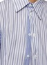  - YOHJI YAMAMOTO - Asymmetrical Striped Long Shirt