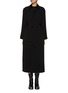 Main View - Click To Enlarge - YOHJI YAMAMOTO - Soft Button Up Belted Coat