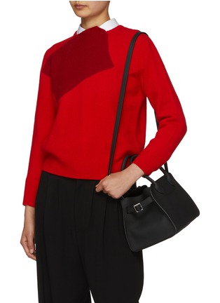 Figure View - Click To Enlarge - THE ROW - Marguax 10 Leather Shoulder Bag
