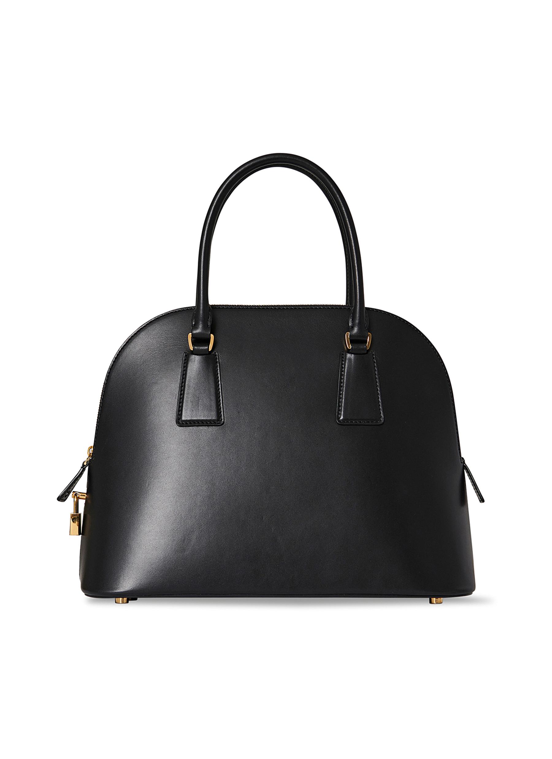 THE ROW Nina Top Handle Leather Bag Women Lane Crawford