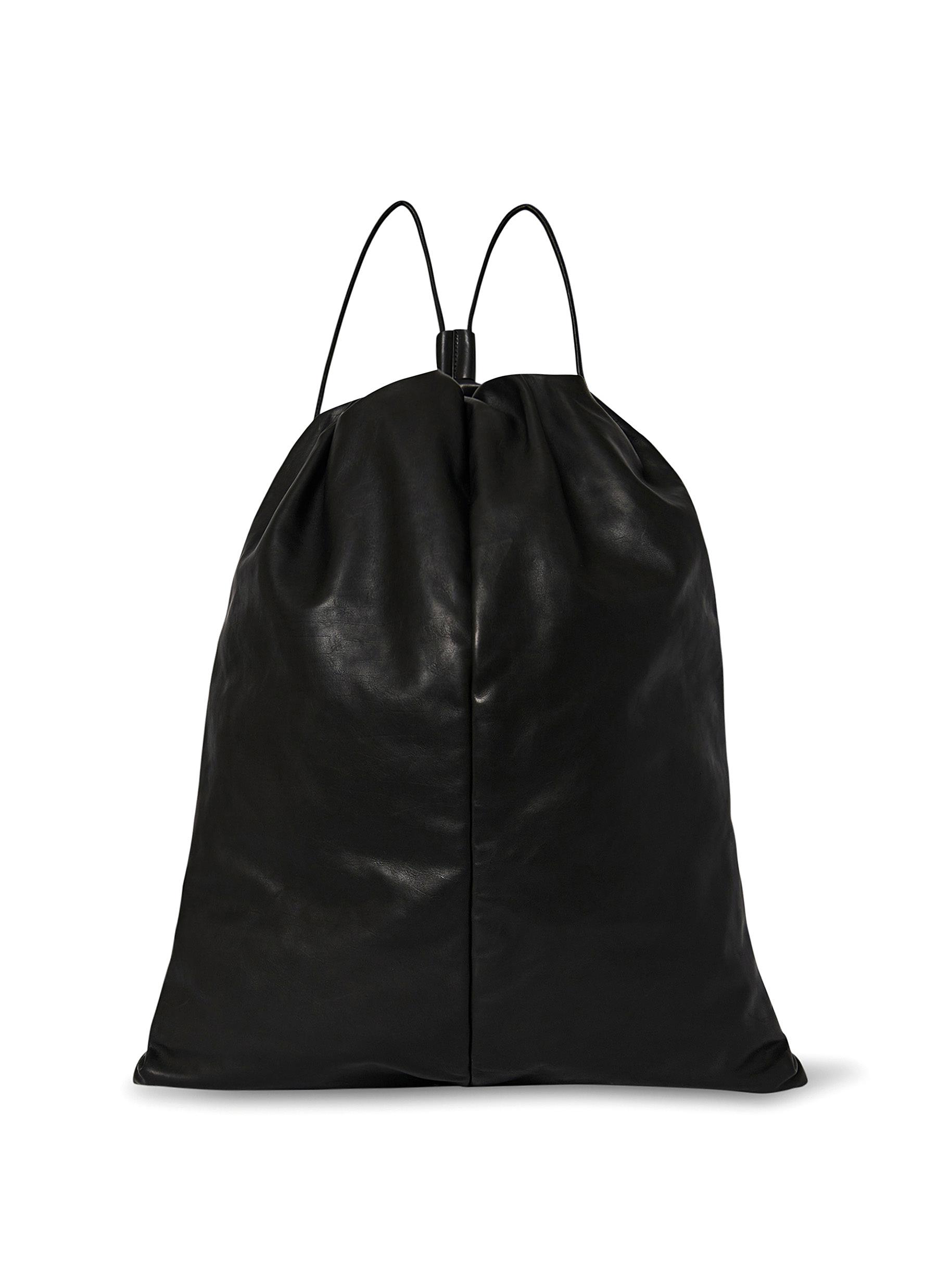 THE ROW Puffy Leather Backpack Women Lane Crawford