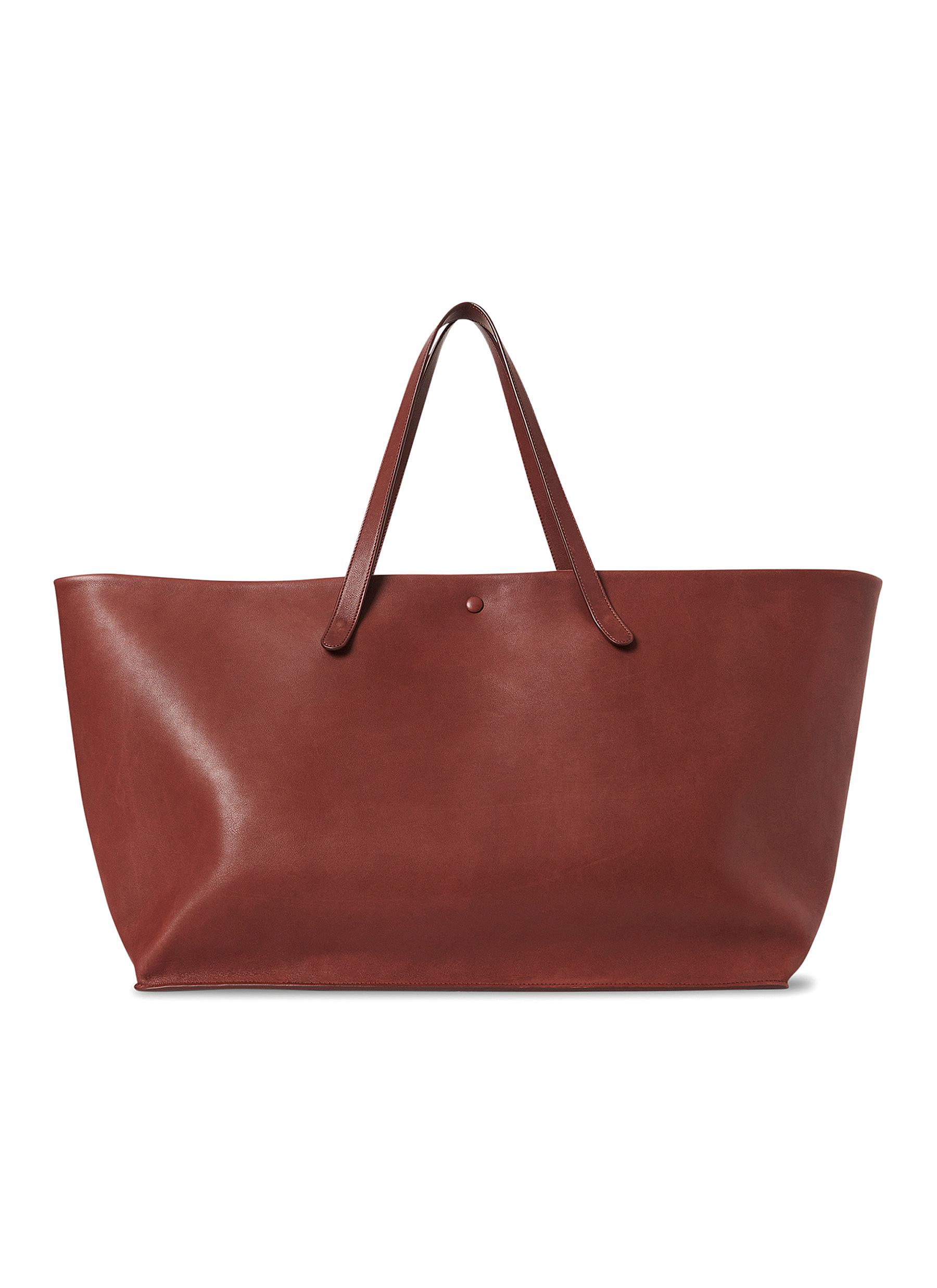 THE ROW XL Idaho Leather Bag Women Lane Crawford