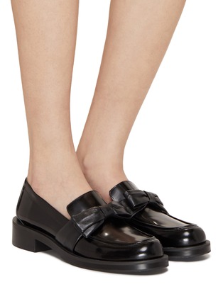 Figure View - Click To Enlarge - STUART WEITZMAN - Sofia Bold Leather Loafer