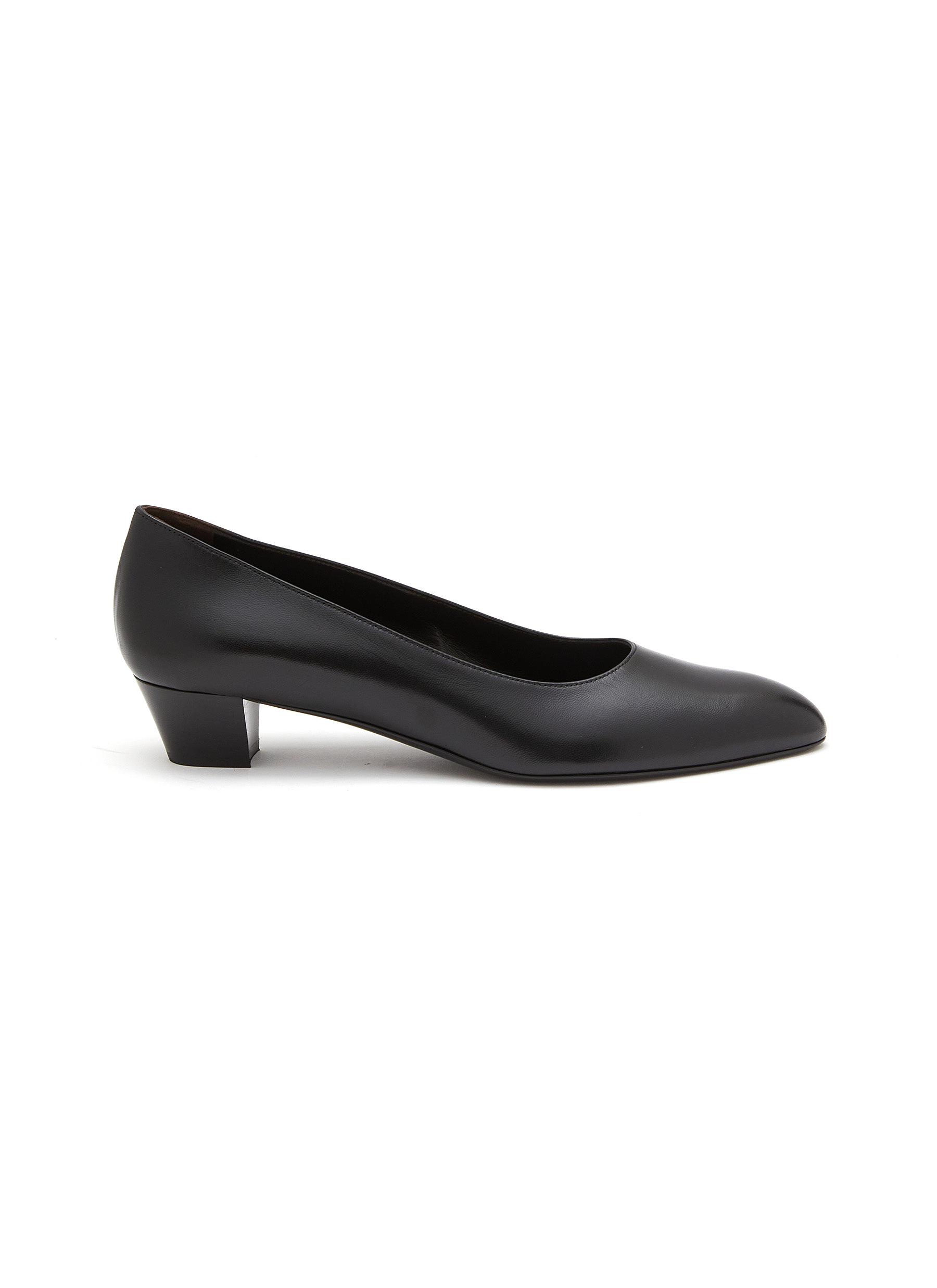 Womens store leather pumps