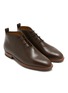 Figure View - Click To Enlarge - THE ROW - Grant Lace Up Leather Boots