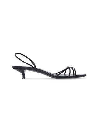 Main View - Click To Enlarge - THE ROW - Harlow 35 Leather Heeled Sandals