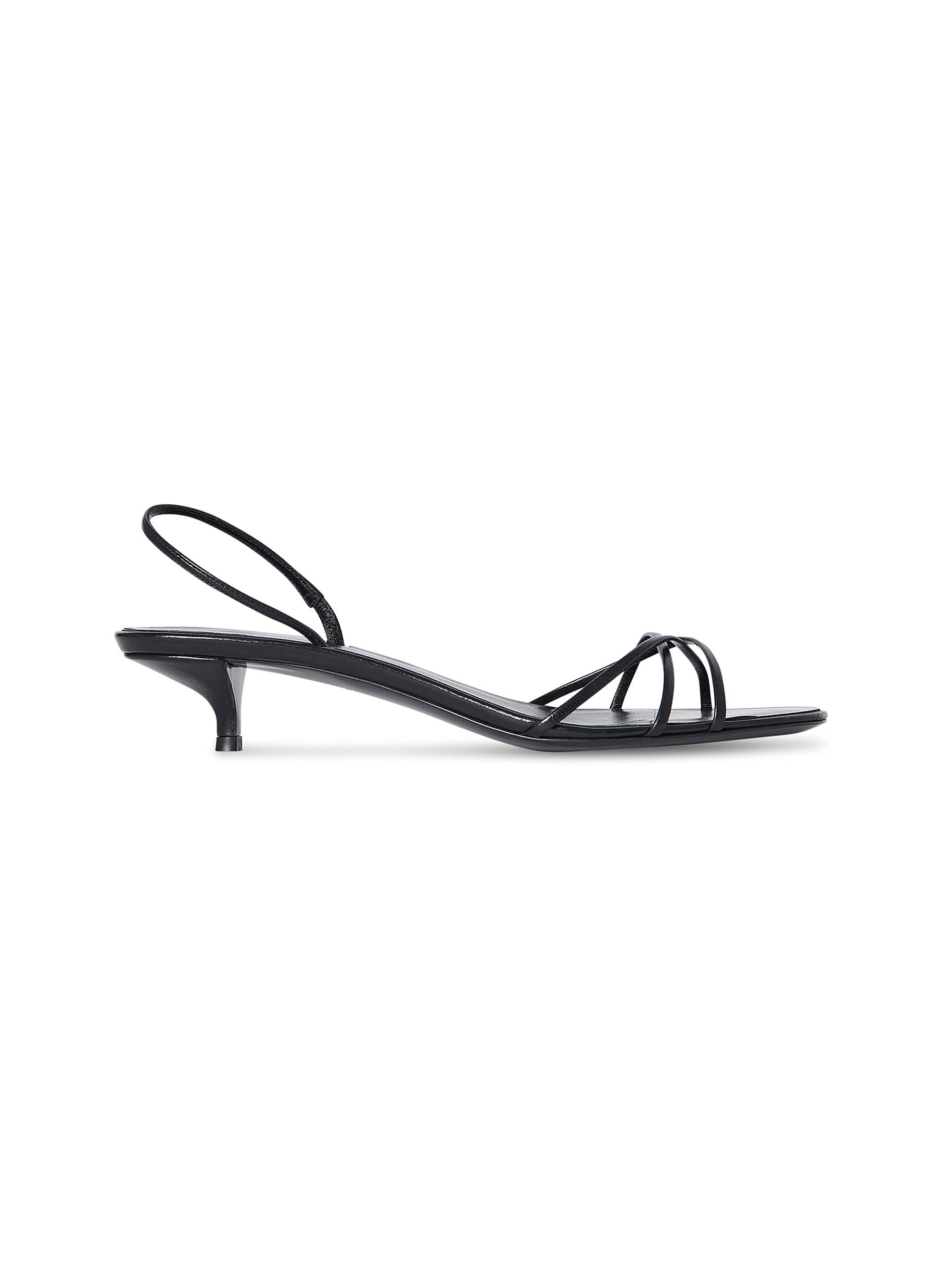 THE ROW Harlow 35 Leather Heeled Sandals Women Lane Crawford