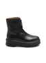 Main View - Click To Enlarge - THE ROW - Leather Zipped Ankle Boots