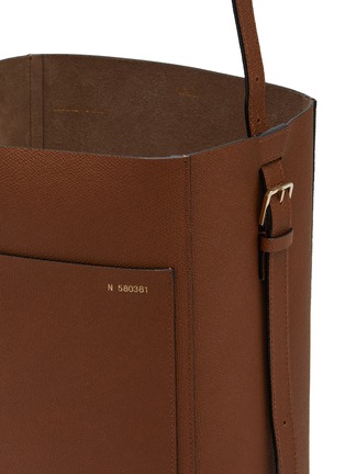 Detail View - Click To Enlarge - VALEXTRA - Medium Bucket Leather Shoulder Bag