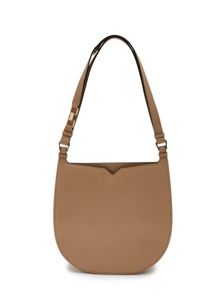 Main View - Click To Enlarge - VALEXTRA - Medium Weekend Leather Hobo Bag