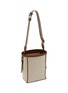 Detail View - Click To Enlarge - VALEXTRA - Small Canvas Bucket Bag