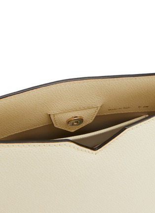 Detail View - Click To Enlarge - VALEXTRA - Small Leather Hobo Bag