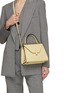 VALEXTRA - Mini Iside Leather Shoulder Bag