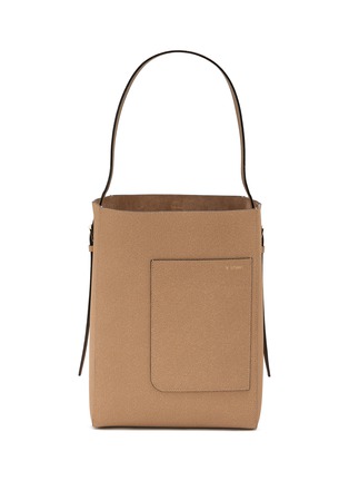 Main View - Click To Enlarge - VALEXTRA - Medium Bucket Leather Shoulder Bag