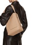 Figure View - Click To Enlarge - VALEXTRA - Medium Bucket Leather Shoulder Bag