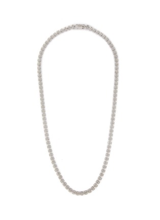 Main View - Click To Enlarge - EDDIE BORGO - Cube Silver Toned Metal Necklace
