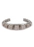 Main View - Click To Enlarge - EDDIE BORGO - Pavé Graduated Cube Silver Toned Metal Cuff Bracelet