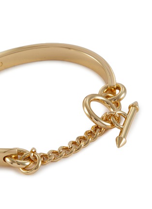 Detail View - Click To Enlarge - EDDIE BORGO - Zenith 12K Gold Plated Metal Cuff Bracelet